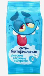 Салфетки влажные антибактериальные Эконом smart в ассортименте mini 8 шт купить недорого в интернет магазине Beauty Prof с доставкой по Хабаровску и регионам России