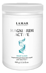 LAMAR PROFESSIONAL Magnesium Active Бальзам скраб для тела 10 в 1 укрепляющий 500 гр купить недорого в интернет магазине Beauty Prof с доставкой по Хабаровску и регионам России