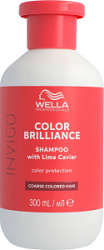 WELLA INVIGO Color Brilliance Шампунь для защиты цвета окрашенных жестких волос 300 мл купить недорого в интернет магазине Beauty Prof с доставкой по Хабаровску и регионам России