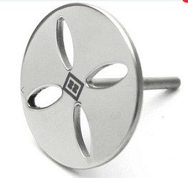 Nippon Nippers Педикюрный диск металлический L 25 мм длина ножки 3 см купить недорого в интернет магазине Beauty Prof с доставкой по Хабаровску и регионам России