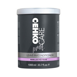 C:EHKO Care Prof Несмываемый кондиционер для жестких и непослушных волос 1000 мл купить недорого в интернет магазине Beauty Prof с доставкой по Хабаровску и регионам России