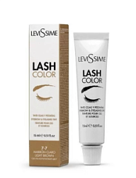 LEVISSIME Краска для бровей и ресниц №7.7 светло-коричневый 15 мл купить недорого в интернет магазине Beauty Prof с доставкой по Хабаровску и регионам России
