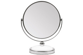 TITANIA Зеркало настольное двойное 12 см 5кр увеличение купить недорого в интернет магазине Beauty Prof с доставкой по Хабаровску и регионам России