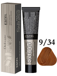 ESTEL De Luxe Silver Крем-краска 9/34 60 мл купить недорого в интернет магазине Beauty Prof с доставкой по Хабаровску и регионам России