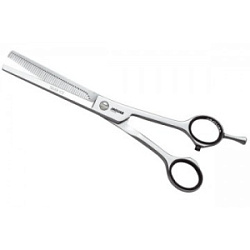 Ножницы филировочные JAGUAR Silver Ice 6,5" 46 зубцов купить недорого в интернет магазине Beauty Prof с доставкой по Хабаровску и регионам России