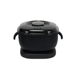 T&H Воскоплав электрический с силиконовой чашей черный 400 мл  купить недорого в интернет магазине Beauty Prof с доставкой по Хабаровску и регионам России