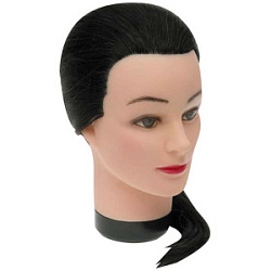 Голова DEWAL "брюнетка" натуральные волосы 45-50 см  купить недорого в интернет магазине Beauty Prof с доставкой по Хабаровску и регионам России