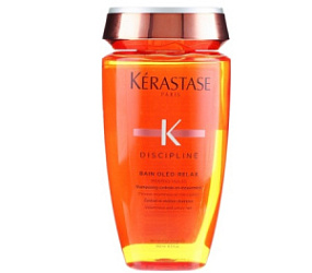 KERASTASE Discipline Oleo-Relax Шампунь для гладкости вьющихся густых волос 250 мл купить недорого в интернет магазине Beauty Prof с доставкой по Хабаровску и регионам России