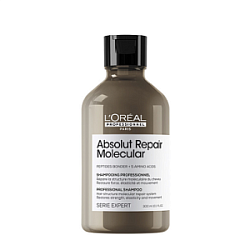 LOREAL Absolut Repair Molecular Шампунь для восстановления волос 300 мл купить недорого в интернет магазине Beauty Prof с доставкой по Хабаровску и регионам России