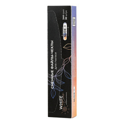 WHITE LINE Сменные файлы-чехлы SLIDE-R для пилки Овал 240 грит черный 30 шт купить недорого в интернет магазине Beauty Prof с доставкой по Хабаровску и регионам России