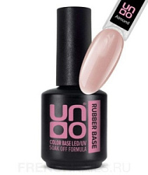 UNO Rubber Color Base Gel Камуфлирующее базовое покрытие Almond 12 г купить недорого в интернет магазине Beauty Prof с доставкой по Хабаровску и регионам России