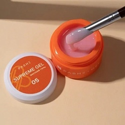 PASHE Supreme Gel Гель для наращивания жесткий 5 кремовая роза 15 мл купить недорого в интернет магазине Beauty Prof с доставкой по Хабаровску и регионам России