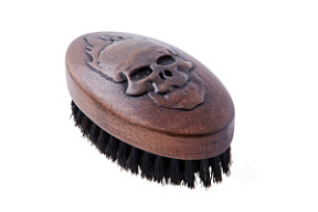 DEWAL Barber Style Щетка для укладки бороды натуральная щетина 9 рядов CO-109 купить недорого в интернет магазине Beauty Prof с доставкой по Хабаровску и регионам России