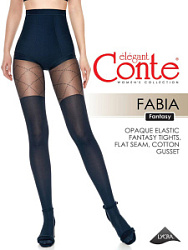 Колготки Conte Fantasy Fabia размер 2 черный купить недорого в интернет магазине Beauty Prof с доставкой по Хабаровску и регионам России