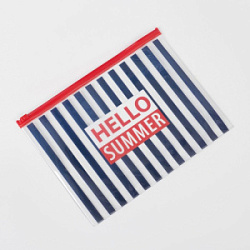 Сумка для купальника Hello summer 24*18*0,2 см купить недорого в интернет магазине Beauty Prof с доставкой по Хабаровску и регионам России