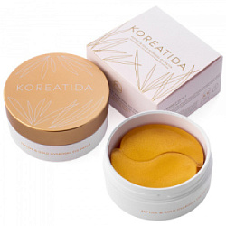 KOREATIDA Патчи с пептидами и коллоидным золотом купить недорого в интернет магазине Beauty Prof с доставкой по Хабаровску и регионам России