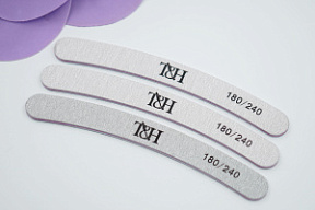 T&H Пилка бумеранг 180/240 20 шт купить недорого в интернет магазине Beauty Prof с доставкой по Хабаровску и регионам России