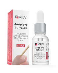 MILV Good Bye Cuticles Средство для удаления ороговевшей кожи 15 мл купить недорого в интернет магазине Beauty Prof с доставкой по Хабаровску и регионам России