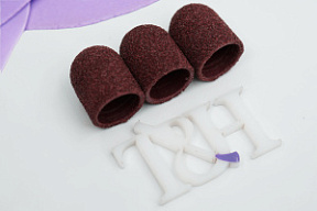 T&H Колпачок абразивный 13 мм 180 грит 1 шт купить недорого в интернет магазине Beauty Prof с доставкой по Хабаровску и регионам России