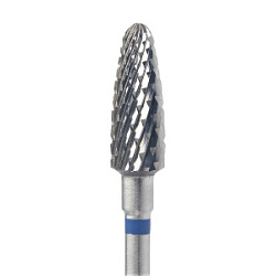 КМИЗ Фреза твердосплавная Кукуруза со средней крестообразной нарезкой 5 мм синий ФПД 050-С купить недорого в интернет магазине Beauty Prof с доставкой по Хабаровску и регионам России