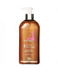 System 4 Oil Cure Scalp Treatment Терапевтическая маска-пилинг "О" 500 мл купить недорого в интернет магазине Beauty Prof с доставкой по Хабаровску и регионам России