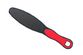 Терка для педикюра TITANIA двусторонняя 22 см купить недорого в интернет магазине Beauty Prof с доставкой по Хабаровску и регионам России