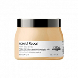 LOREAL Absolut Repair Gold Кремовая маска 500 мл купить недорого в интернет магазине Beauty Prof с доставкой по Хабаровску и регионам России