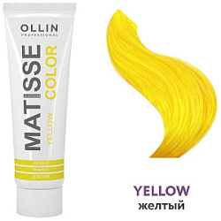 OLLIN Matisse Color Пигмент прямого действия Желтый 100 мл