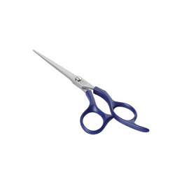 DEWAL Ножницы парикмахерские Easy Step прямые 5,5" с микронасечкой 9650SV-BL-5,5 купить недорого в интернет магазине Beauty Prof с доставкой по Хабаровску и регионам России