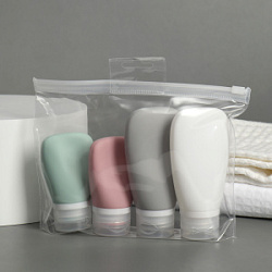 Набор для хранения в чехле 4 предмета цвет микс 60*90 мл купить недорого в интернет магазине Beauty Prof с доставкой по Хабаровску и регионам России