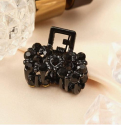 Краб для волос Мелани бантик черный 2,5 см 5396408 купить недорого в интернет магазине Beauty Prof с доставкой по Хабаровску и регионам России