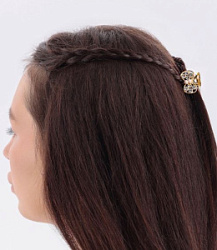 Краб для волос Лола бант золото 2,5 см 10454937 купить недорого в интернет магазине Beauty Prof с доставкой по Хабаровску и регионам России