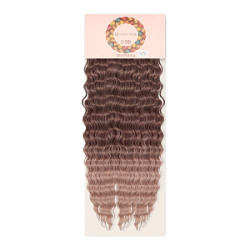 МЕРИДА Афролоконы Ариэль темно-русый/бежевый 60 см 270 г купить недорого в интернет магазине Beauty Prof с доставкой по Хабаровску и регионам России