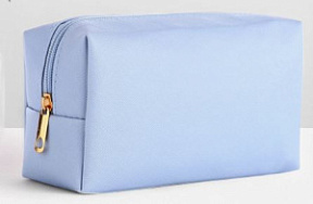 Косметичка универсальная на молнии голубая 18*7*9 см купить недорого в интернет магазине Beauty Prof с доставкой по Хабаровску и регионам России
