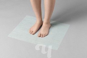 ЧИСТОВЬЕ Коврик для солярия SMS стандарт 40*40 100 шт купить недорого в интернет магазине Beauty Prof с доставкой по Хабаровску и регионам России