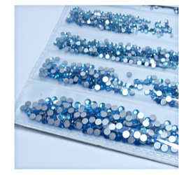 NAILS OPT Стразы в наборе голубые купить недорого в интернет магазине Beauty Prof с доставкой по Хабаровску и регионам России