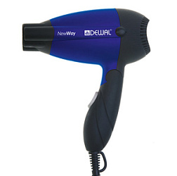 DEWAL New Way Фен 1000 W синий дорожный купить недорого в интернет магазине Beauty Prof с доставкой по Хабаровску и регионам России