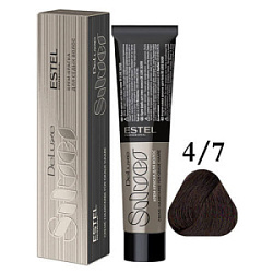 ESTEL De Luxe Silver Крем-краска 4/7 60 мл купить недорого в интернет магазине Beauty Prof с доставкой по Хабаровску и регионам России