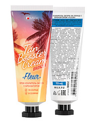 MILV Крем-усилитель загара на солнце с бронзатором Fleur 70 мл купить недорого в интернет магазине Beauty Prof с доставкой по Хабаровску и регионам России