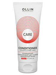 OLLIN Care Кондиционер сохраняющий цвет и блеск окрашенных волос 200 мл купить недорого в интернет магазине Beauty Prof с доставкой по Хабаровску и регионам России
