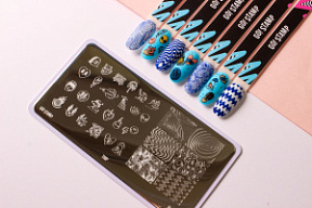 GO!STAMP Пластина для стемпинга 26 Trip купить недорого в интернет магазине Beauty Prof с доставкой по Хабаровску и регионам России