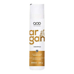 QOD PRO Argan Shampoo Шампунь с маслом арганы для блеска и увлажнения 300 мл купить недорого в интернет магазине Beauty Prof с доставкой по Хабаровску и регионам России