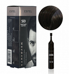 ESTEL Alpha Homme Набор для камуфляжа волос 5/0 купить недорого в интернет магазине Beauty Prof с доставкой по Хабаровску и регионам России