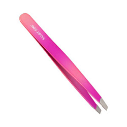 SILVER STAR Пинцет косой АТ 9938 градиент розово-малиновый покрытие софт тач купить недорого в интернет магазине Beauty Prof с доставкой по Хабаровску и регионам России