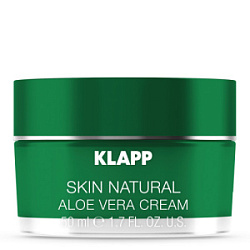 KLAPP Skin Natural Крем Алоэ Вера для лица 50 мл купить недорого в интернет магазине Beauty Prof с доставкой по Хабаровску и регионам России