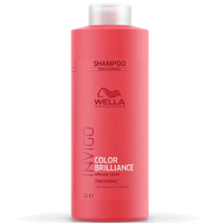WELLA INVIGO Color Brilliance Шампунь для защиты цвета окрашенных нормальных и тонких волос 1000 мл купить недорого в интернет магазине Beauty Prof с доставкой по Хабаровску и регионам России