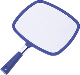 DEWAL Зеркало заднего вида пластик синее с ручкой 33,5*23 см купить недорого в интернет магазине Beauty Prof с доставкой по Хабаровску и регионам России