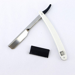 Бритва филировочная DEWAL белая купить недорого в интернет магазине Beauty Prof с доставкой по Хабаровску и регионам России