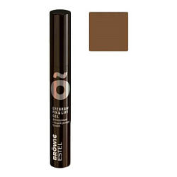 ESTEL Browie Фиксирующий гель для укладки бровей коричневый 13 мл купить недорого в интернет магазине Beauty Prof с доставкой по Хабаровску и регионам России