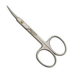 Ножницы для кожи METZGER CS-1/7-D (CVD) изогнутые матовые купить недорого в интернет магазине Beauty Prof с доставкой по Хабаровску и регионам России